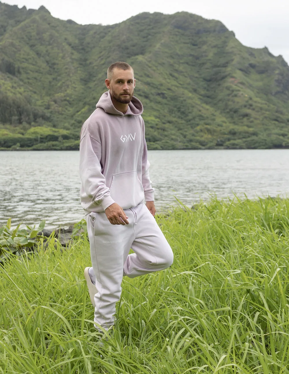 Highs and Lows Purple Unisex Sweatpant