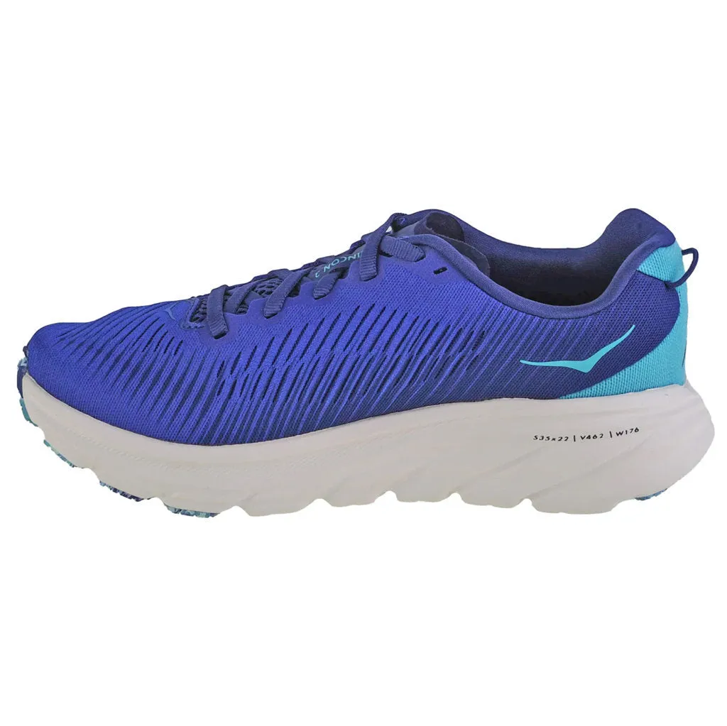 Hoka One One Womens Trainers Rincon 3 Lace-Up Low-Top Running Sneakers Mesh - UK 6