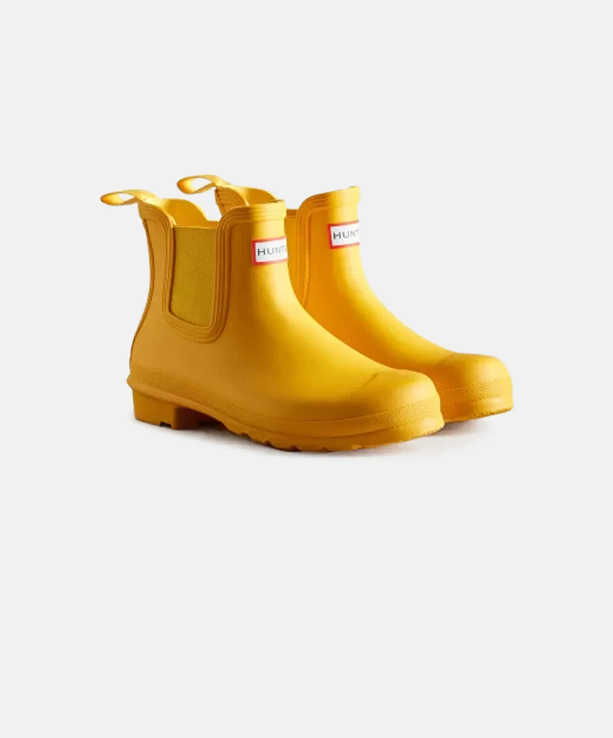 Hunter Womens Original Chelsea Yellow Boots