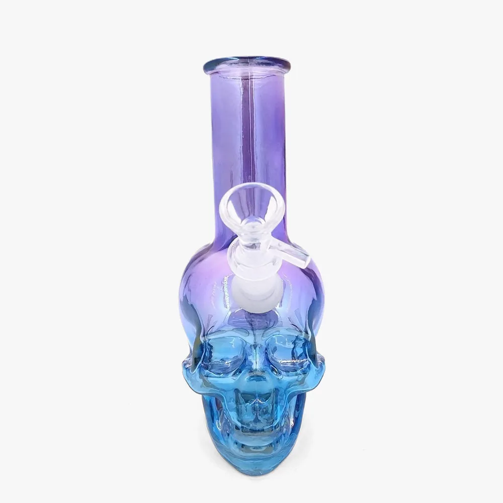 Iridescent Skull Mini Bong