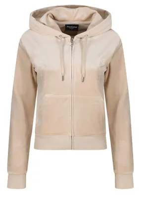 Juicy Couture Robertson Classic Velour Hoodie - brazilian sand