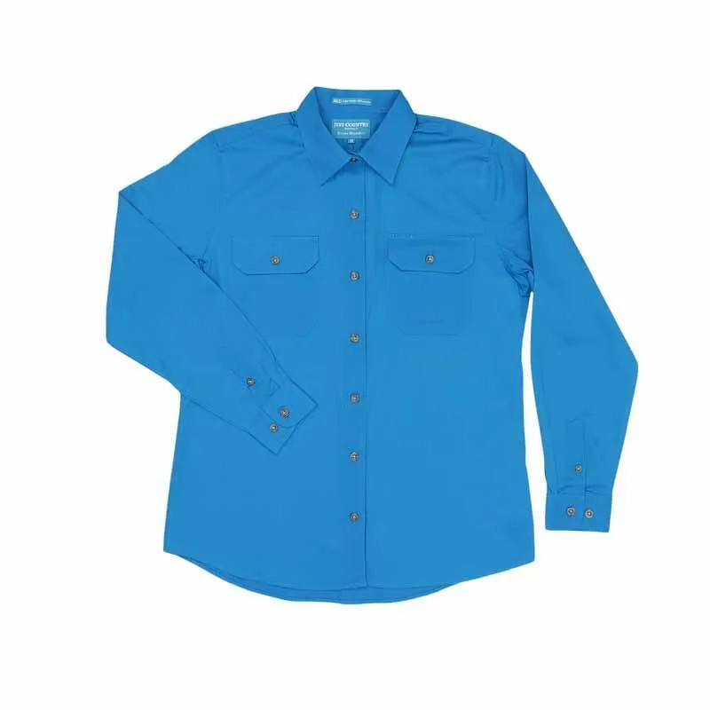 Just Country Workshirt Womens Brooke Full Button