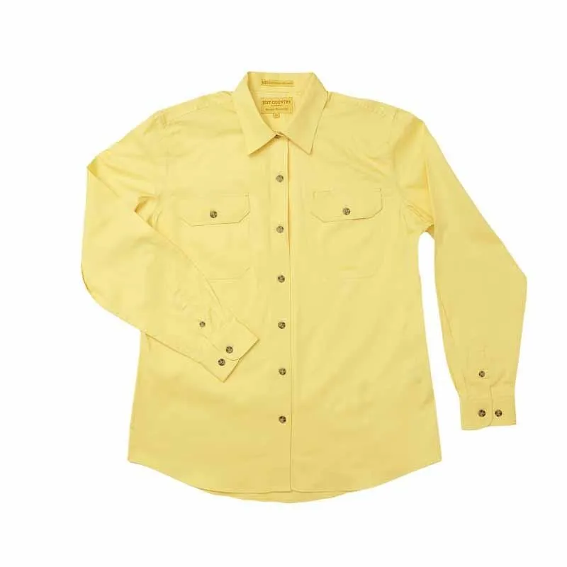 Just Country Workshirt Womens Brooke Full Button