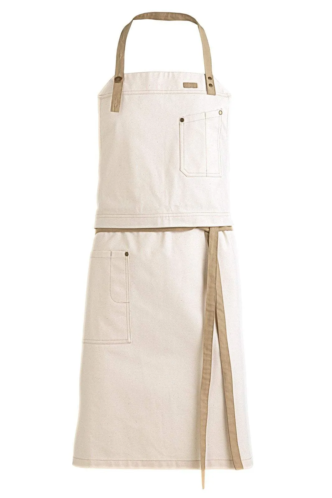 Kentaur 30360 Denim Blue Raw Bib Apron