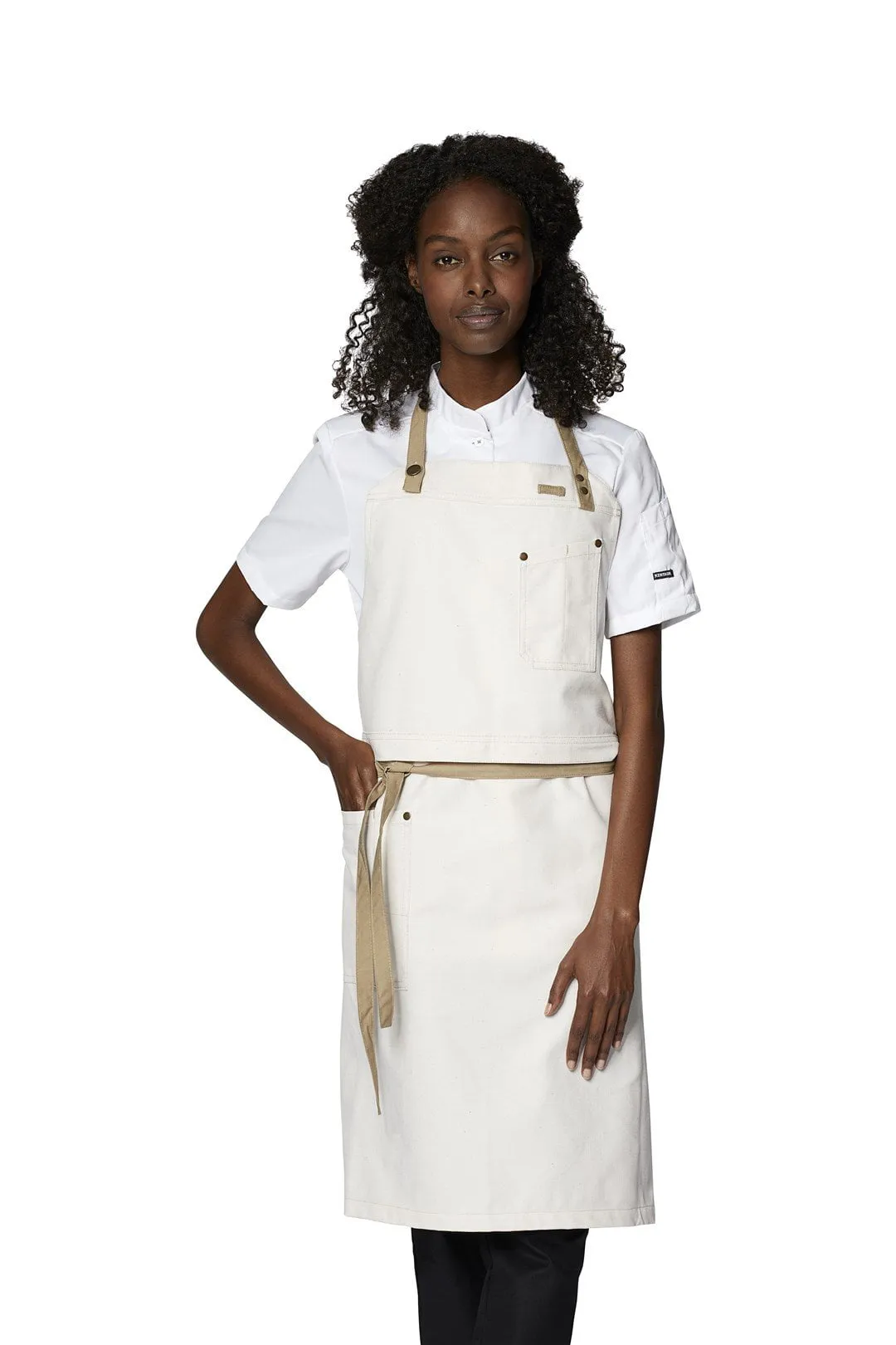 Kentaur 30360 Nature Raw Bib Apron