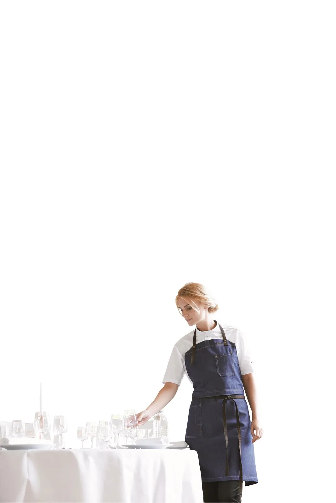 Kentaur 30360 Nature Raw Bib Apron