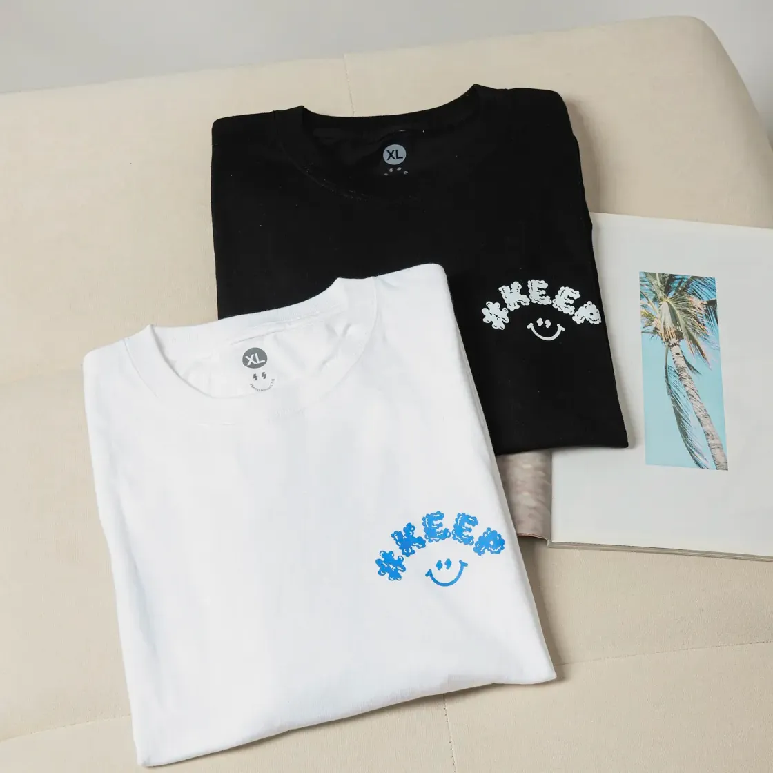 Kickstage #KEEP Smile Cloud Tee [KS155]