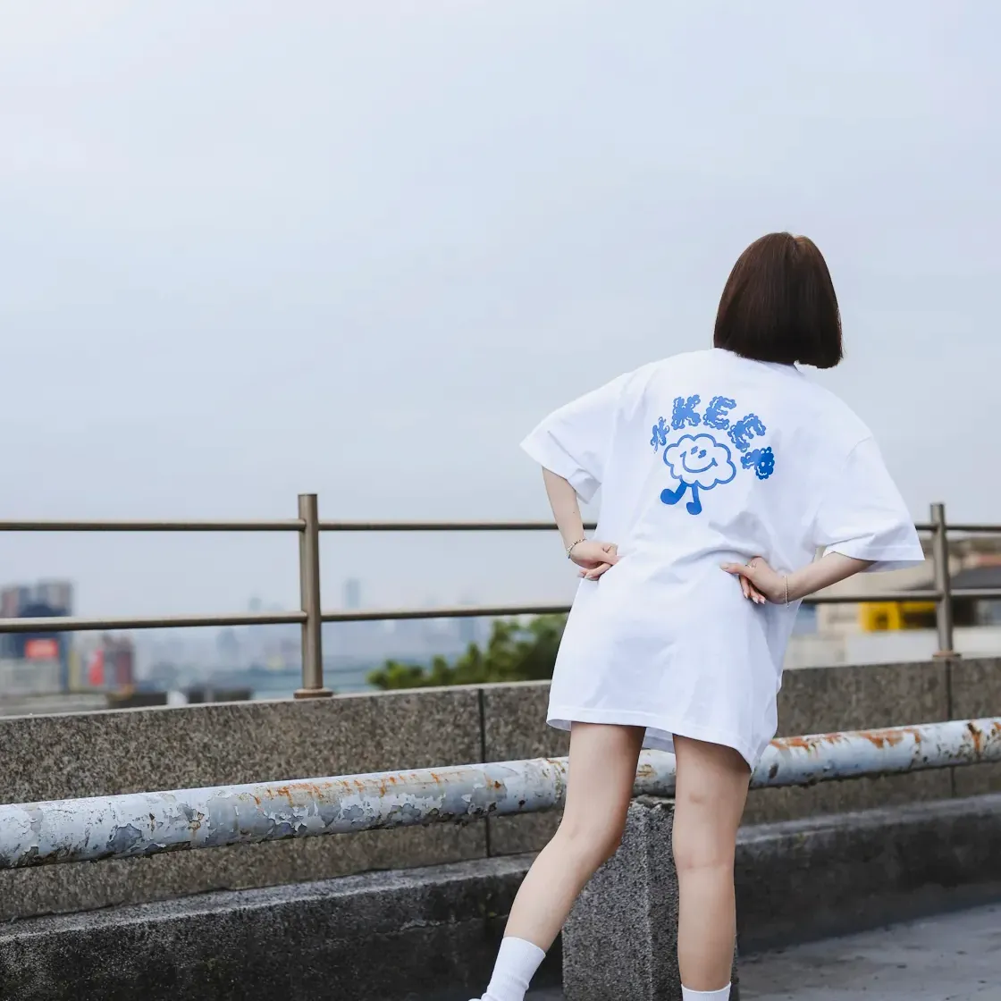 Kickstage #KEEP Smile Cloud Tee [KS155]