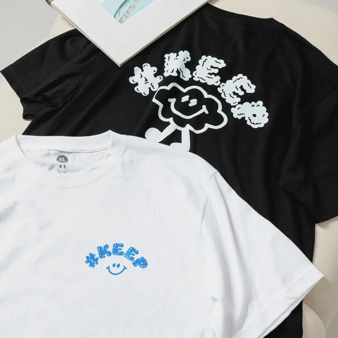 Kickstage #KEEP Smile Cloud Tee [KS155]