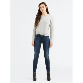 Levi's Women's 711 Mid Rise Embroidered Skinny Jeans (188810296)