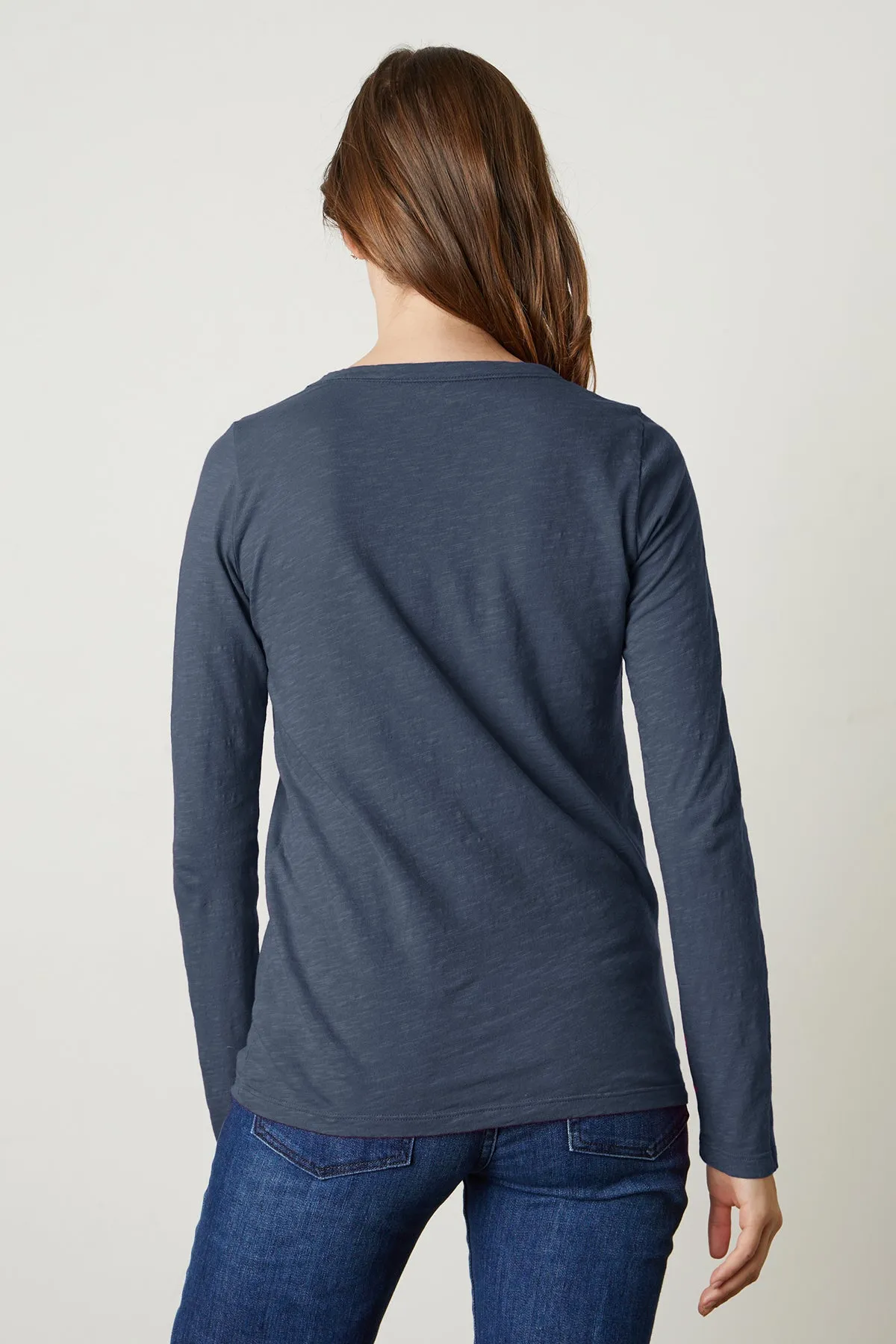 LIZZIE ORIGINAL SLUB LONG SLEEVE TEE