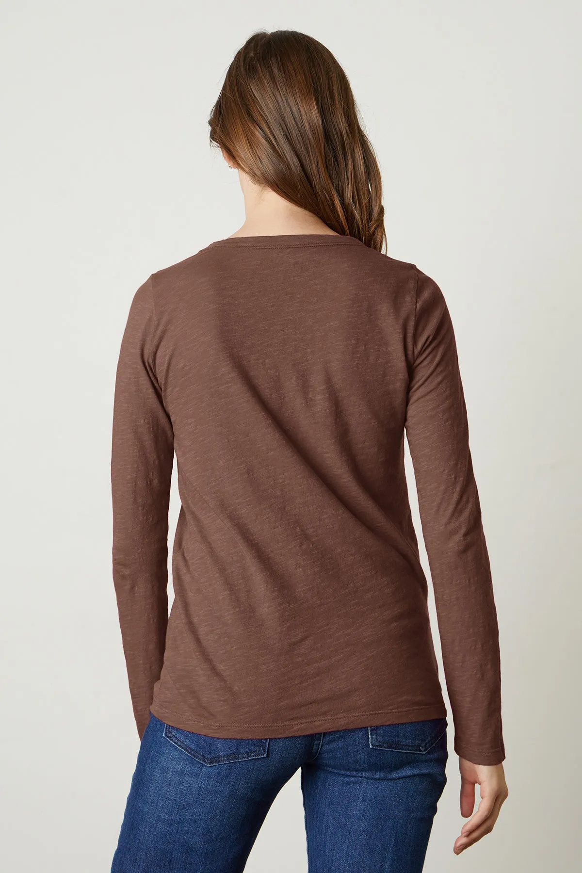 LIZZIE ORIGINAL SLUB LONG SLEEVE TEE