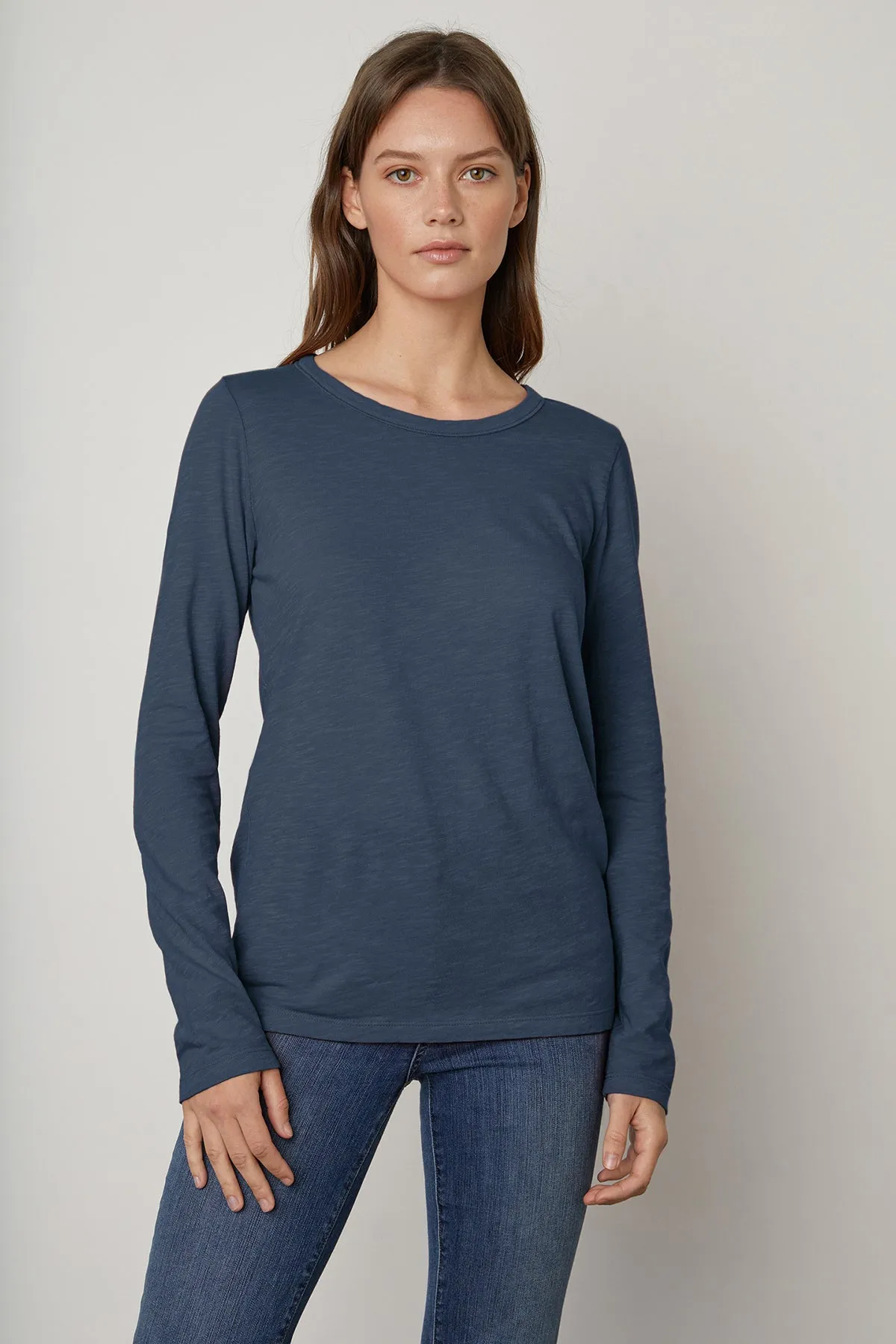 LIZZIE ORIGINAL SLUB LONG SLEEVE TEE