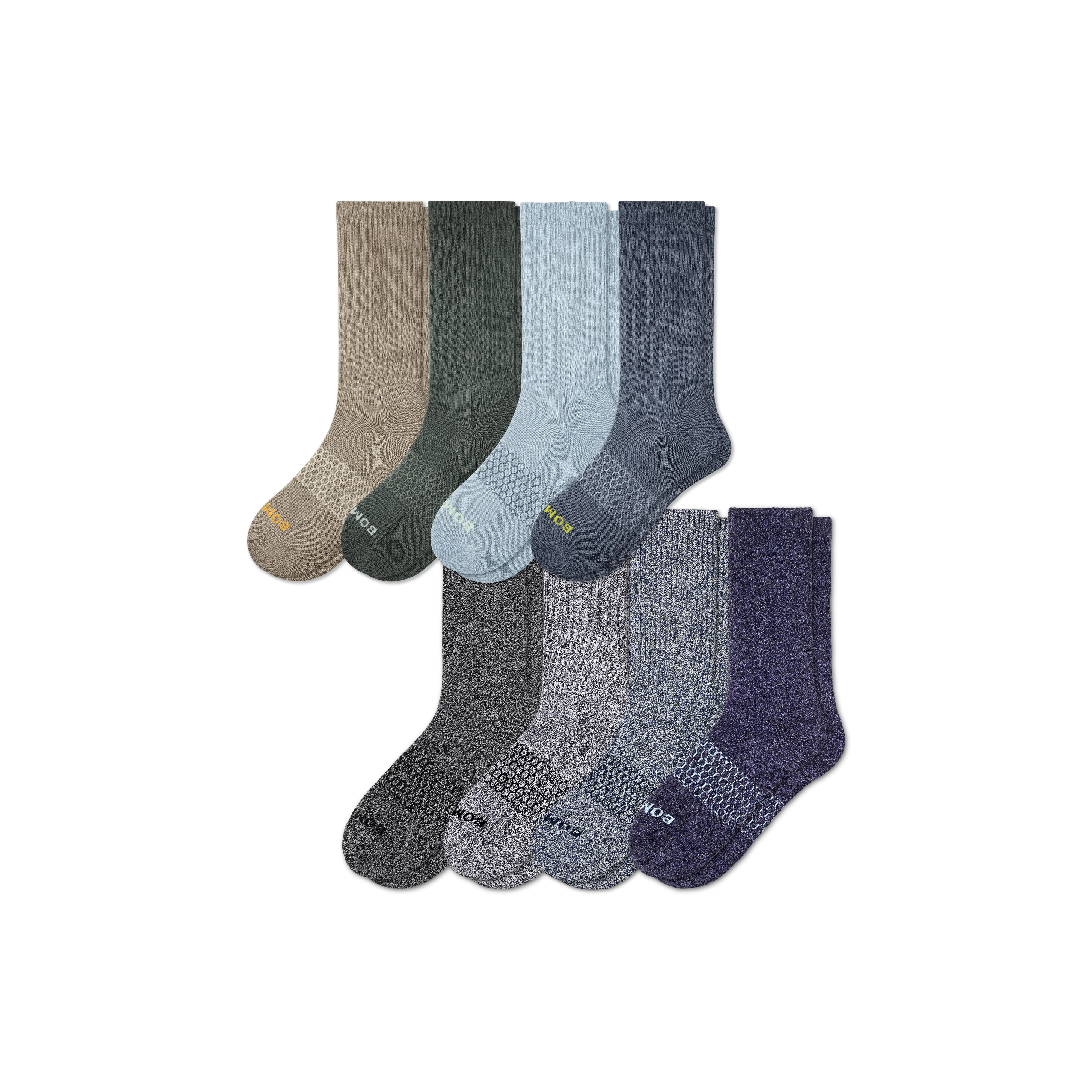 Men's Calf Sock 8-Pack