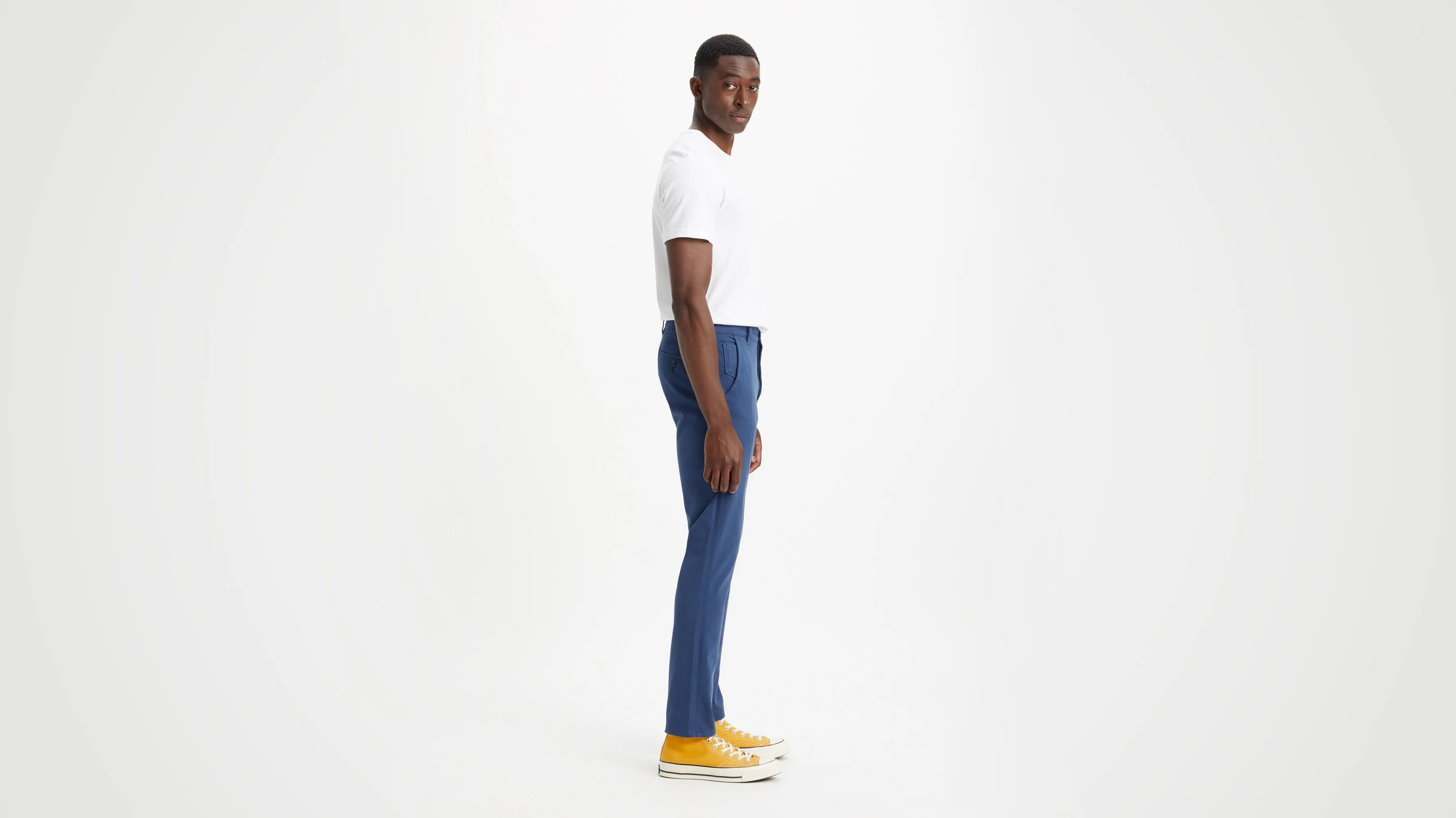 Men's Skinny Fit Supreme Flex Alpha Khaki Pants