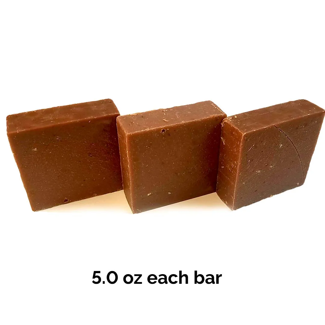 Moroccan Vanilla Handmade Fresh Goat's Milk Bar Soap (3 bars Economy Pack)