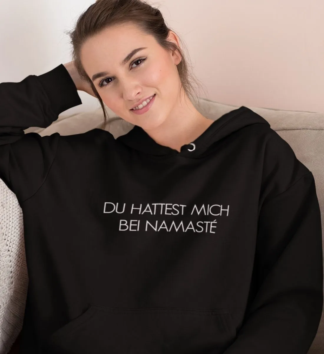 Namasté bin dabei Bio Hoodie Unisex