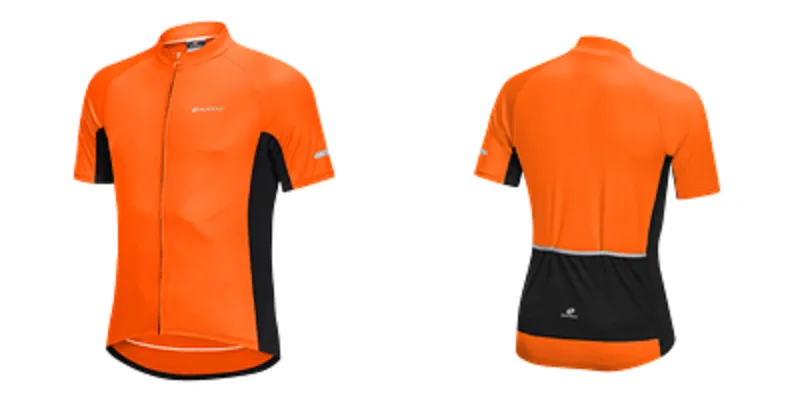 Nuckily Mycycology MG043 Short Sleeves Cycling Jersey - Orange