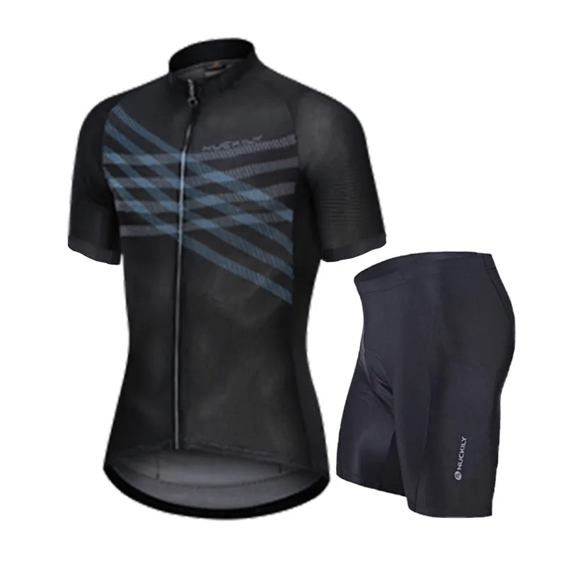 Nuckily Mycycology MH018SS-NS355 Half Sleeves Jersey and Gel Padded Shorts