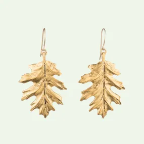 Oak Leaf Earrings