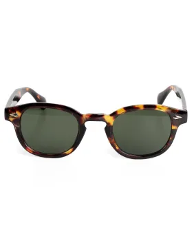 Occhiali da Sole Casual Sunglasses Stile Moscot Uomo Donna Unisex Maculato Marrone GIOSAL-OC1073A