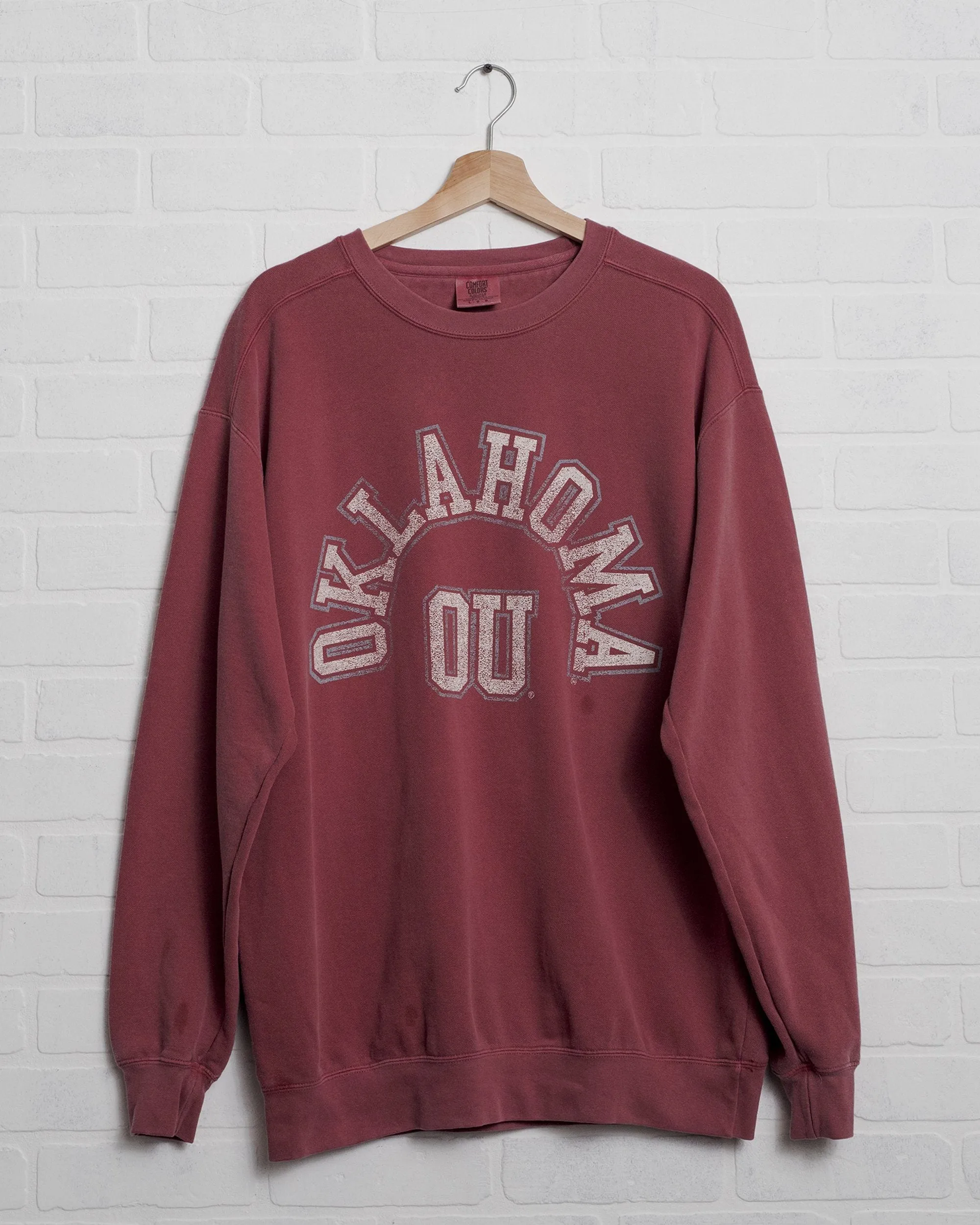 OU Mega Arch Crimson Sweatshirt