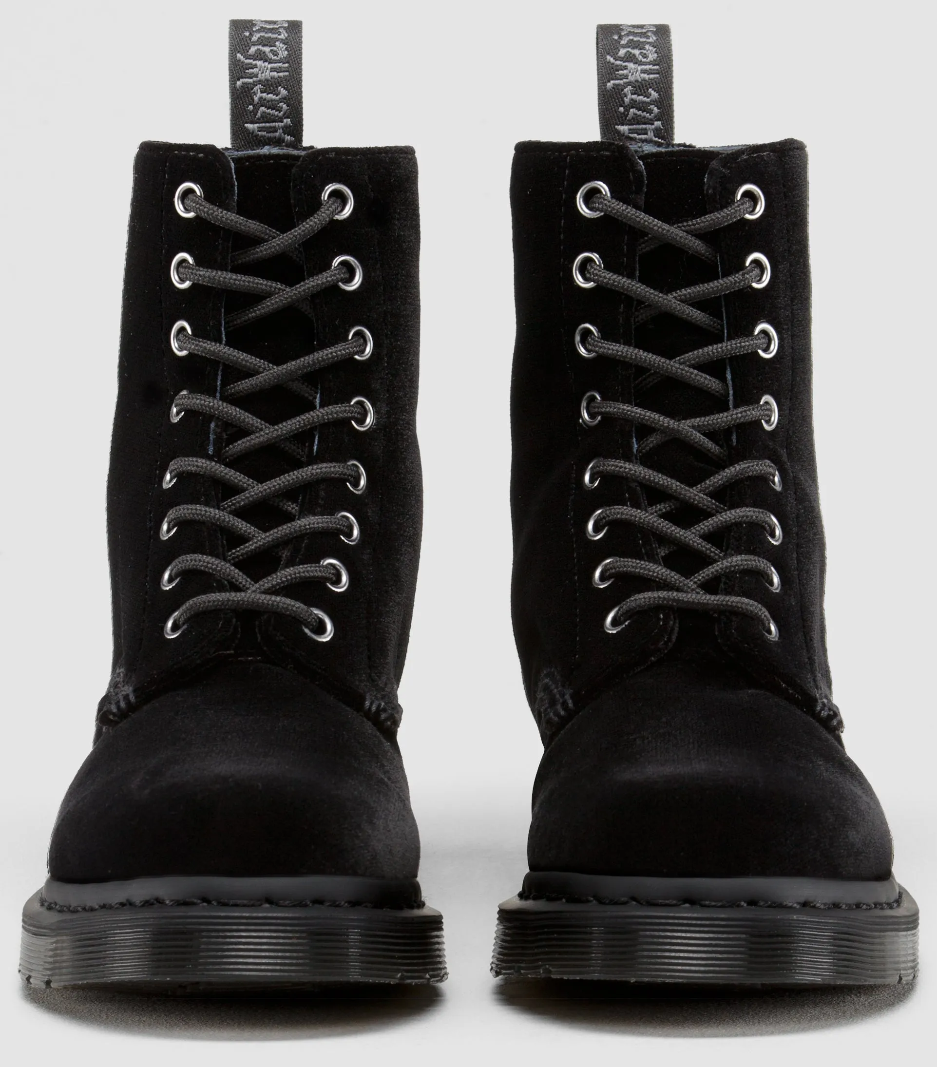 PAGE BLACK VELVET BOOT