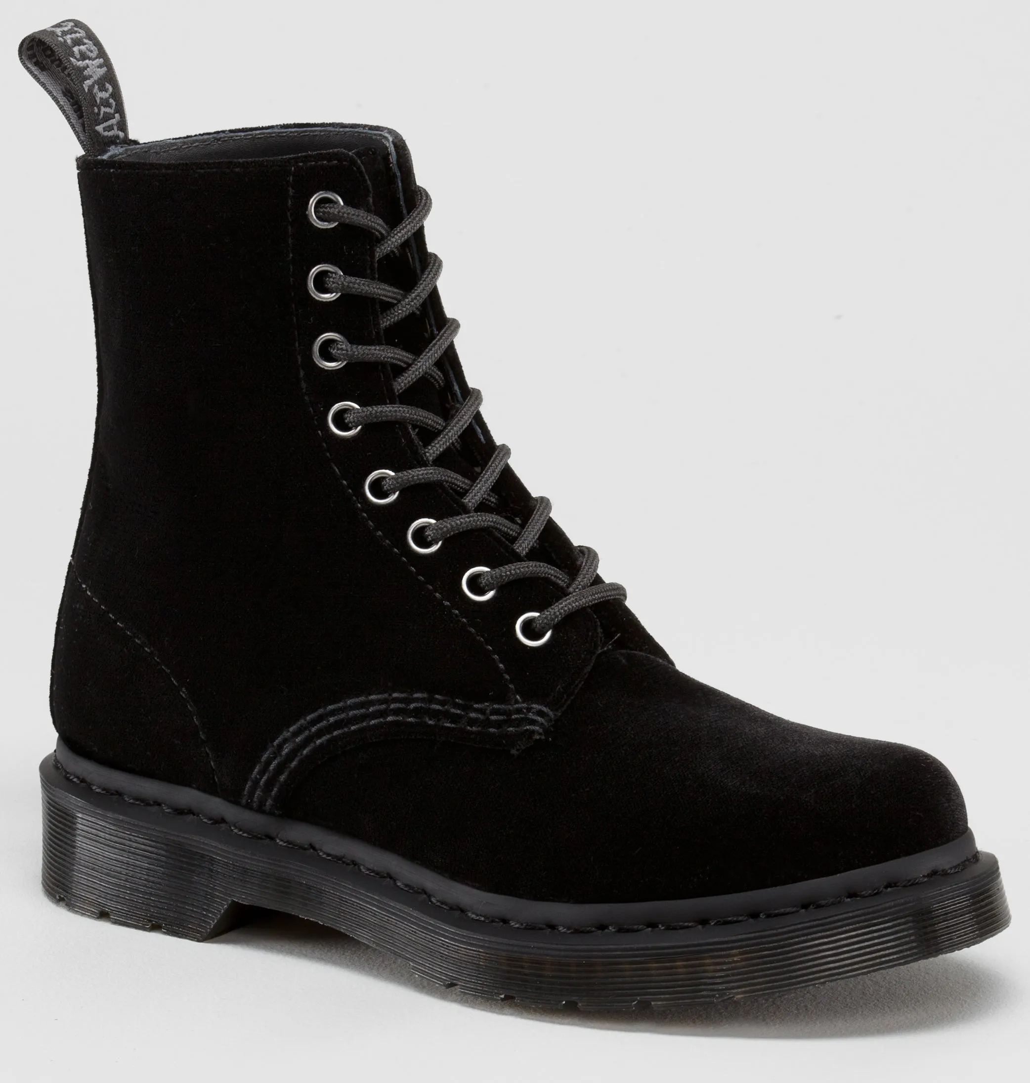 PAGE BLACK VELVET BOOT