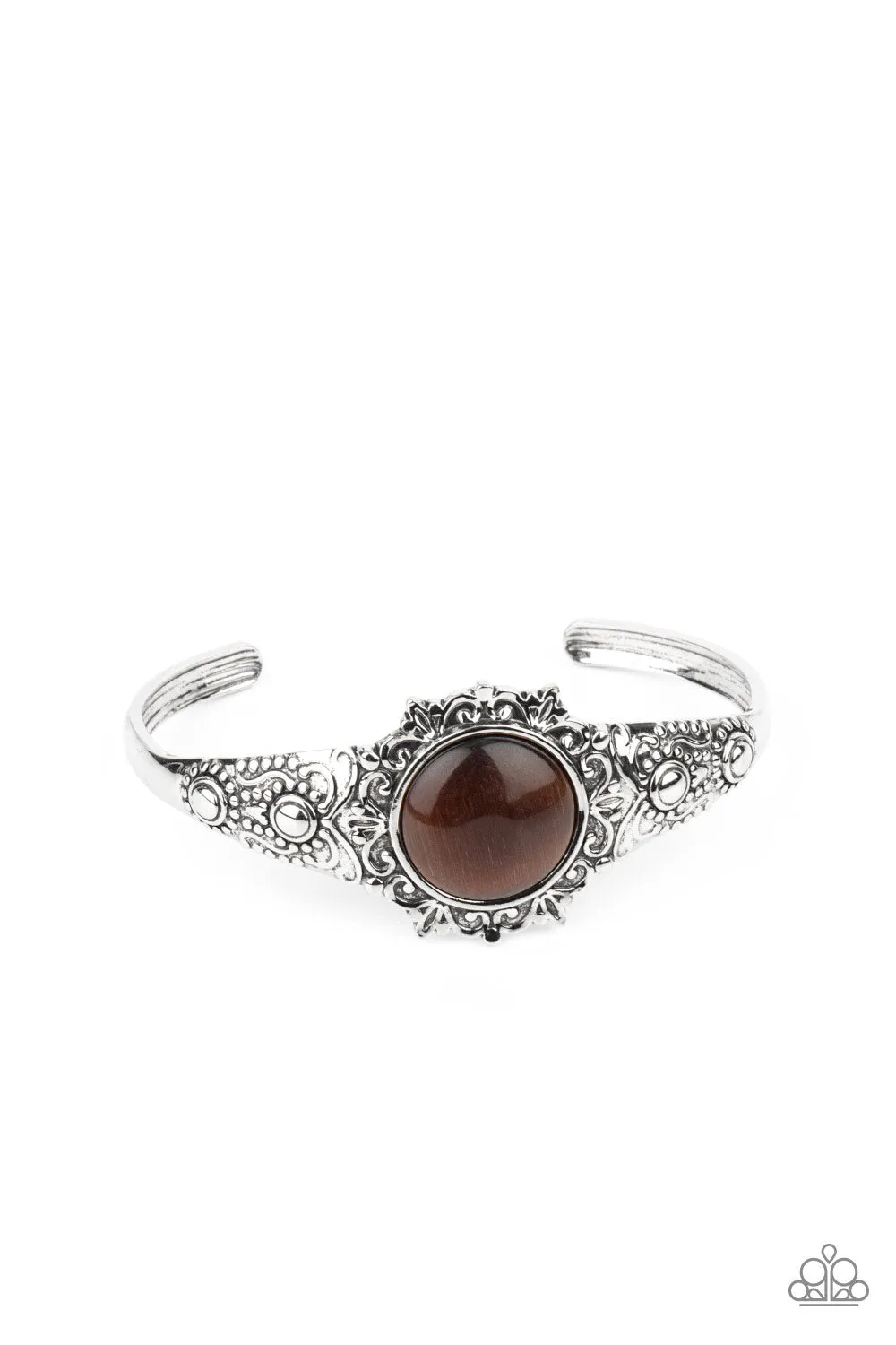 Paparazzi Extravagantly Enchanting - Brown Bracelet