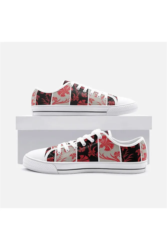 Petals Unisex Low Top Canvas Shoes