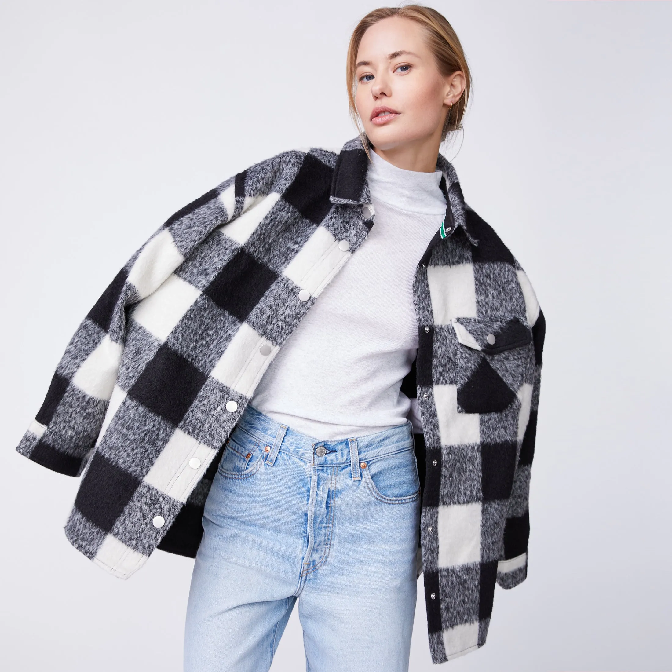 Plaid Flannel Jacket