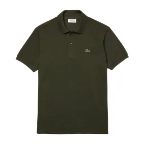 Polo Lacoste Classic Fit Verde Cachi