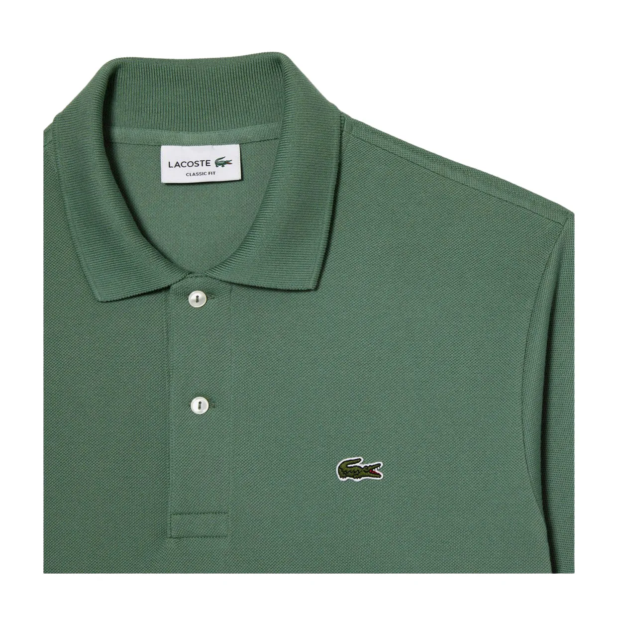 Polo Lacoste Classic Fit Verde Salvia