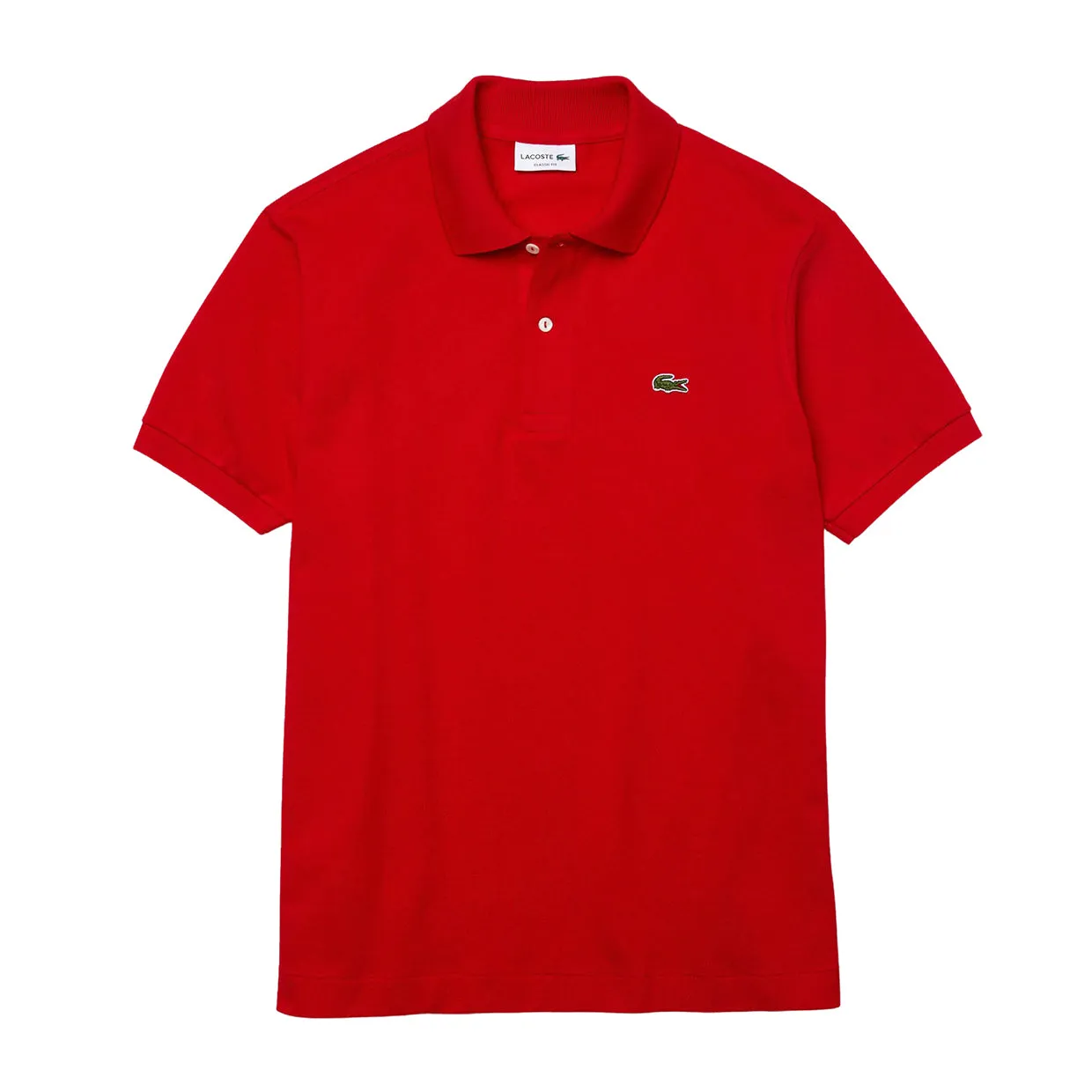 Polo Uomo Lacoste Classic Fit Rosso