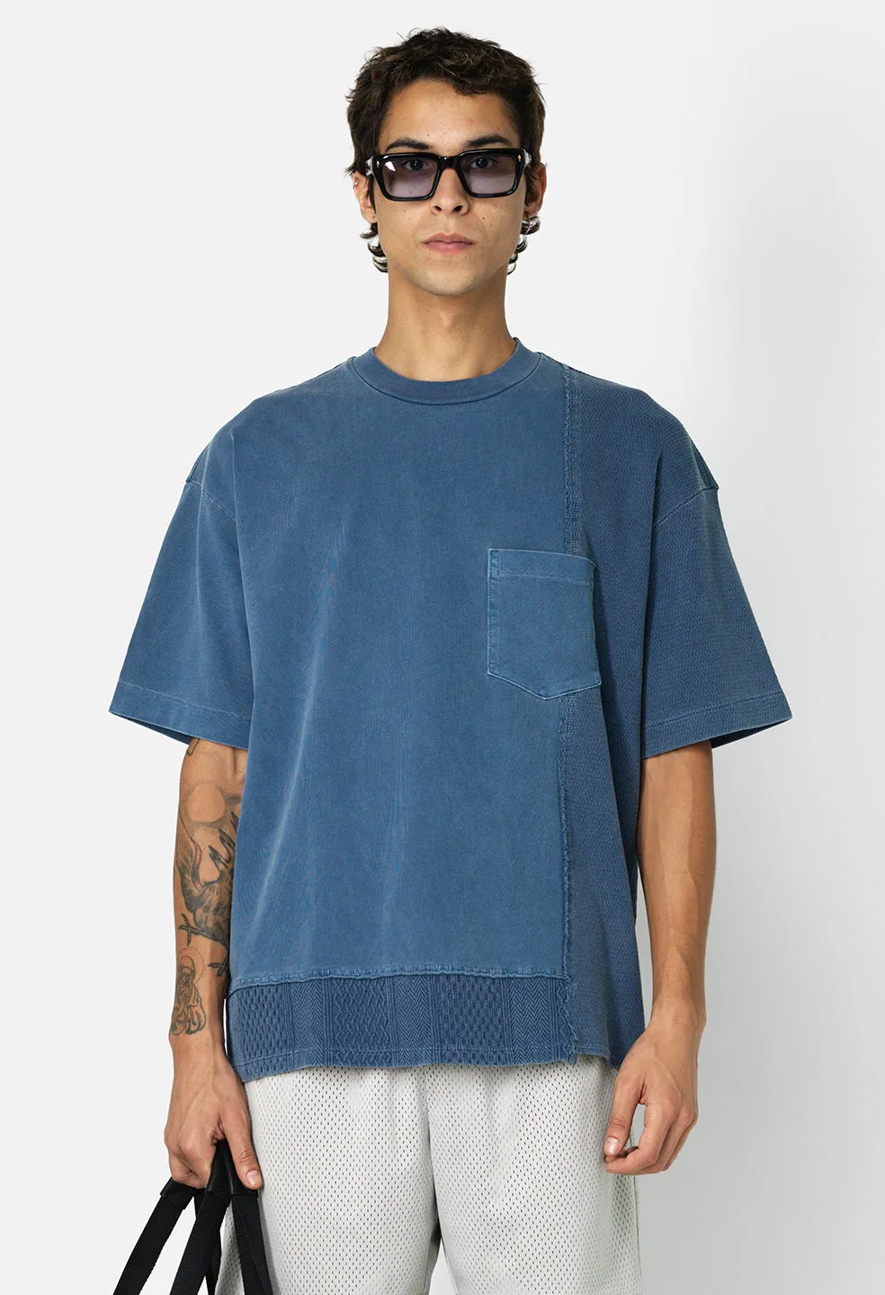 Reconstructed Tee / Washed Blue