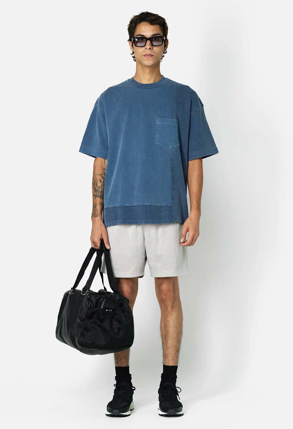 Reconstructed Tee / Washed Blue