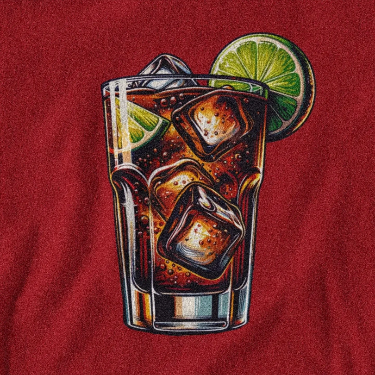 Rom & Cola illustration - T-shirt