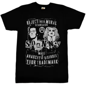 Sex Pistols (Sid & Nancy)  Seditionaries T-Shirt(s) 6