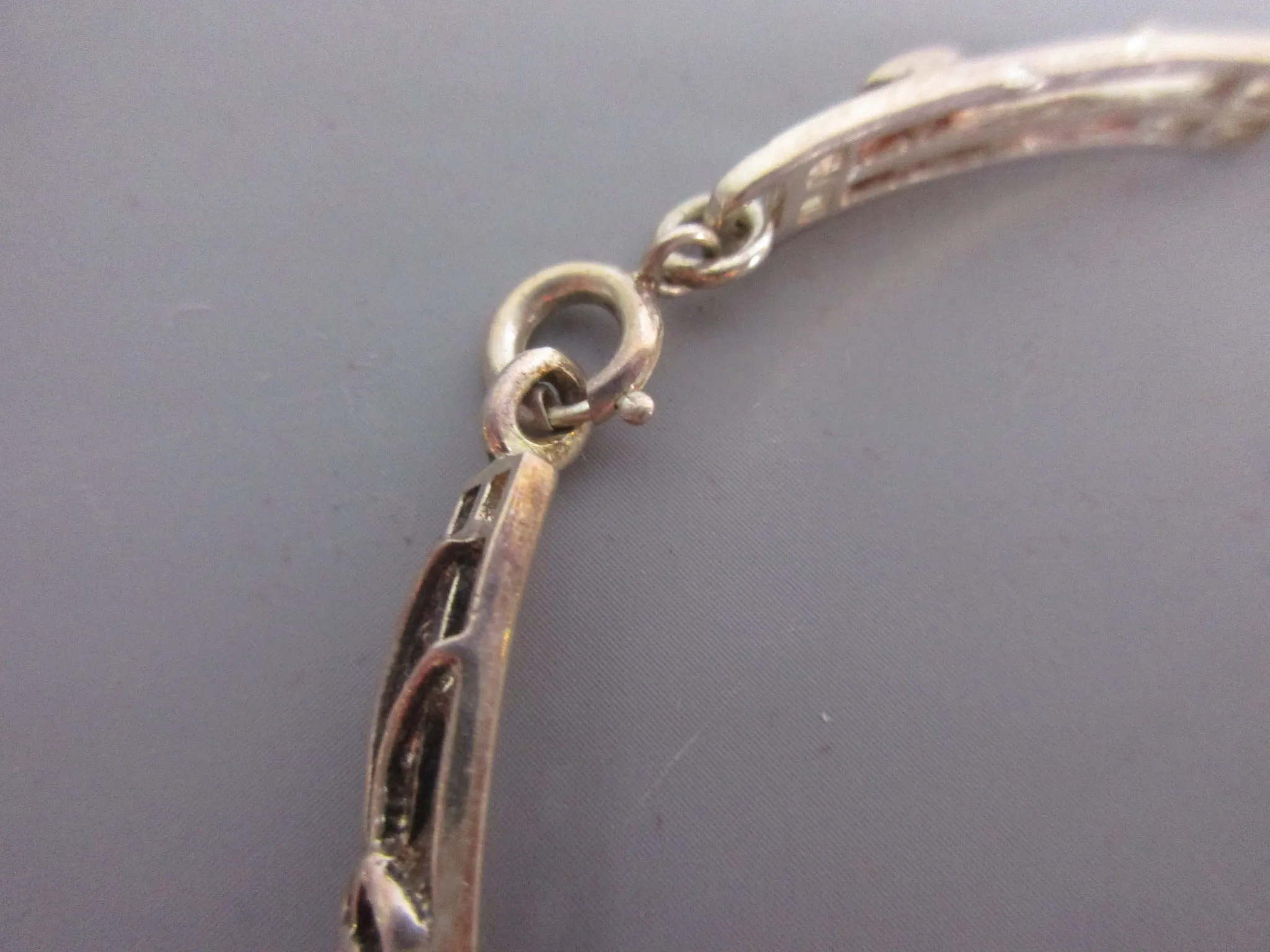 Sterling Silver Charles Rennie Mackintosh Style Bracelet