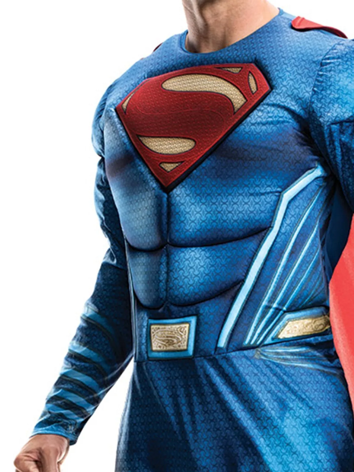 Superman Deluxe Costume for Adults - Warner Bros Dawn of Justice