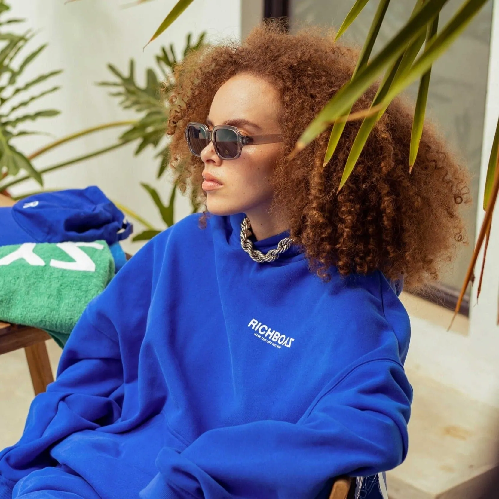 SWEATSHIRT - COBALT BLUE