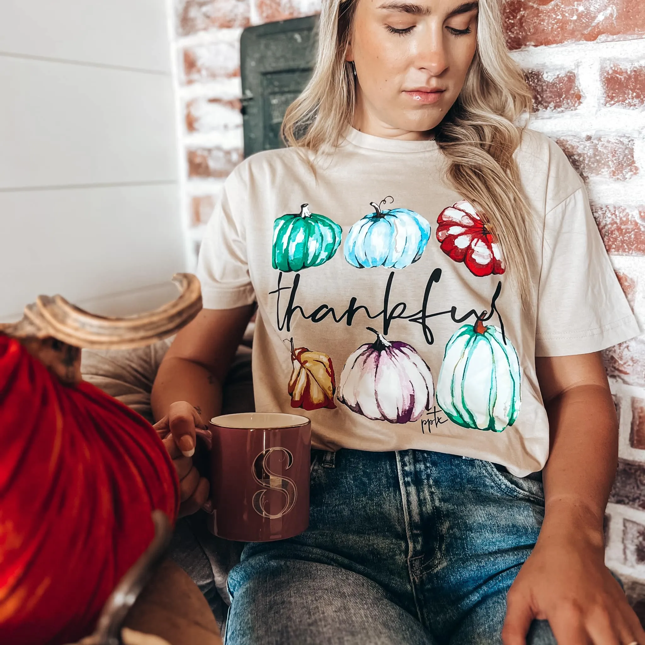 Thankful Pumpkins Graphic Tee