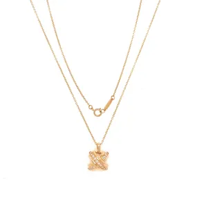 Tiffany and Co. Signature X Diamond Necklace