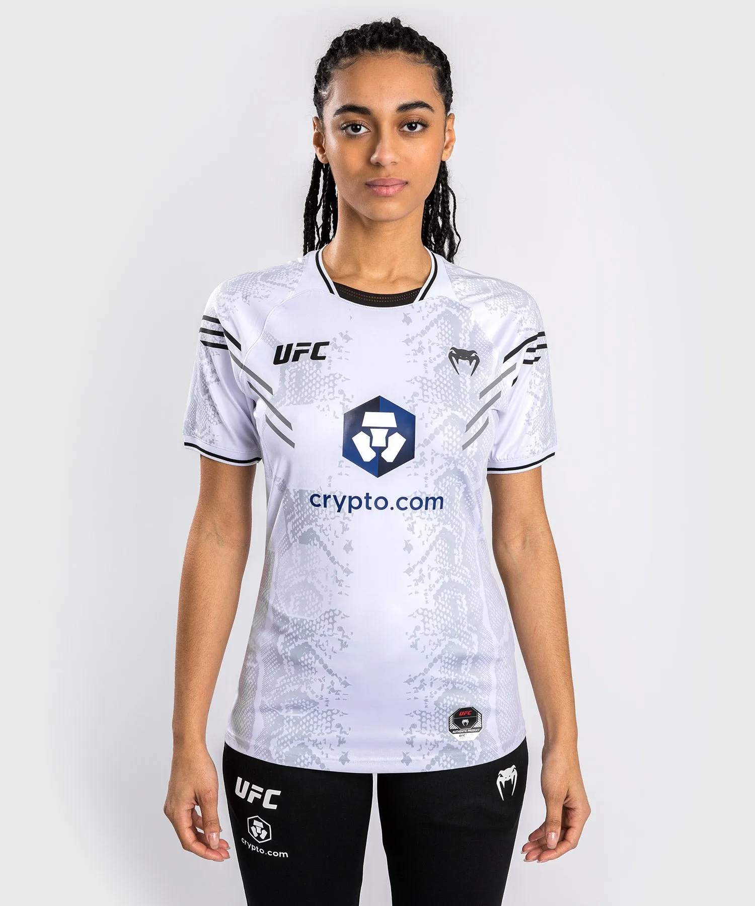 UFC Adrenaline by Venum Authentic Fight Night Women’s Walkout Jersey - White