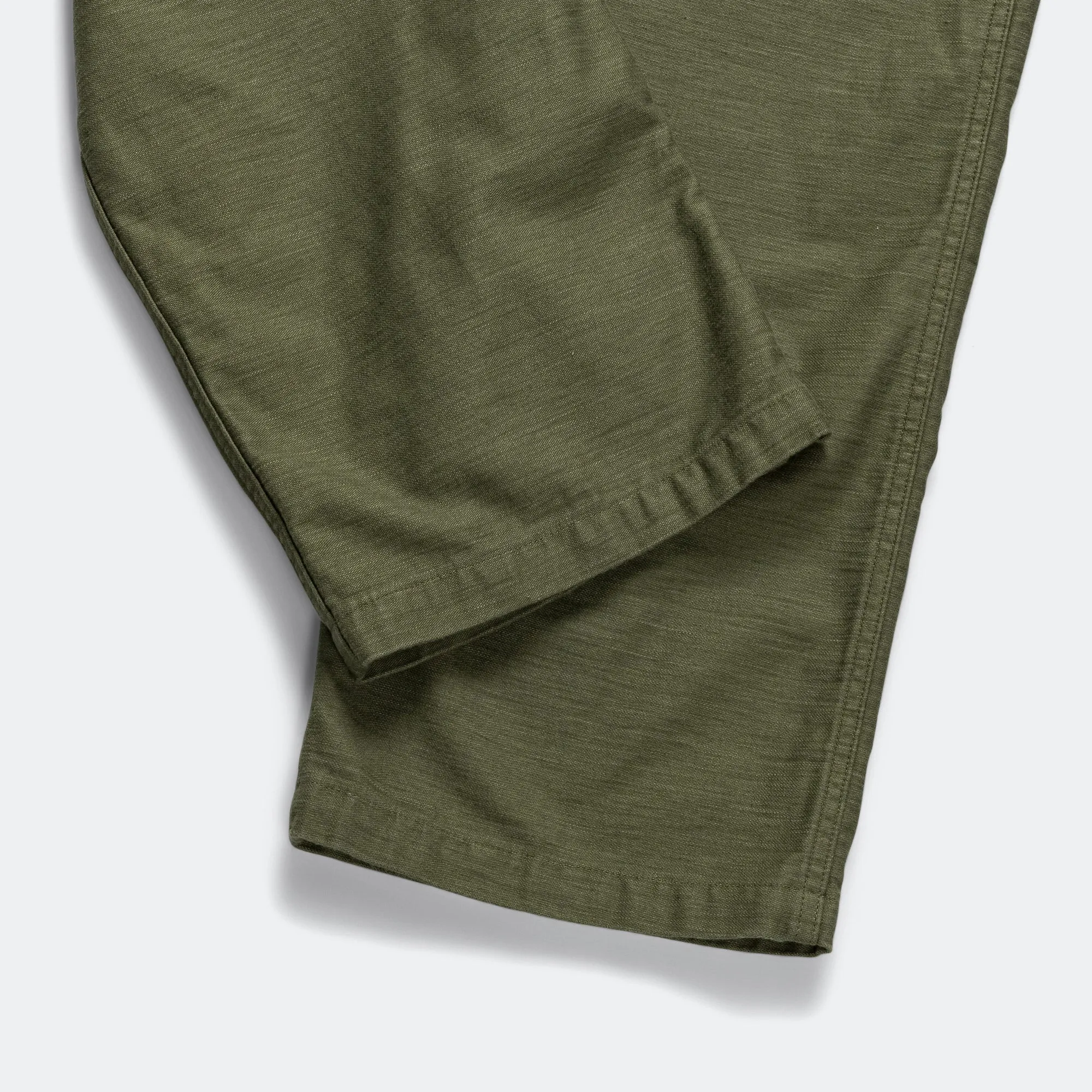 Vintage Fit Fatigue Pants - Dark Olive