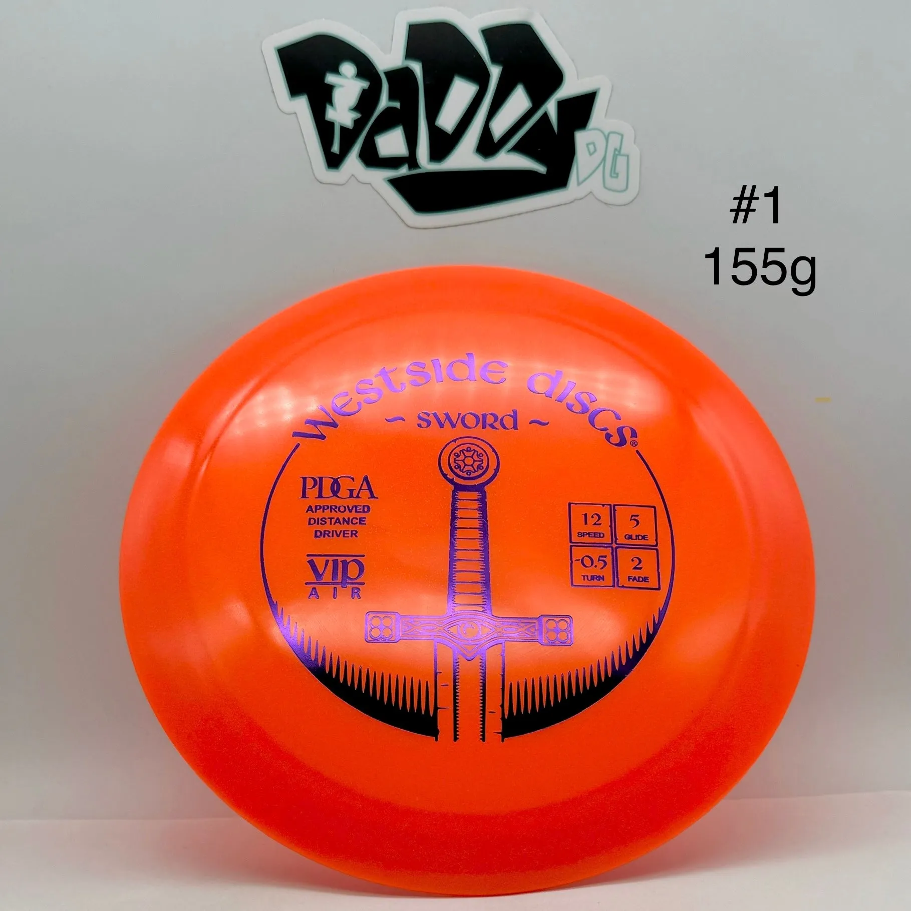 Westside Discs Sword VIP Air Distance Driver