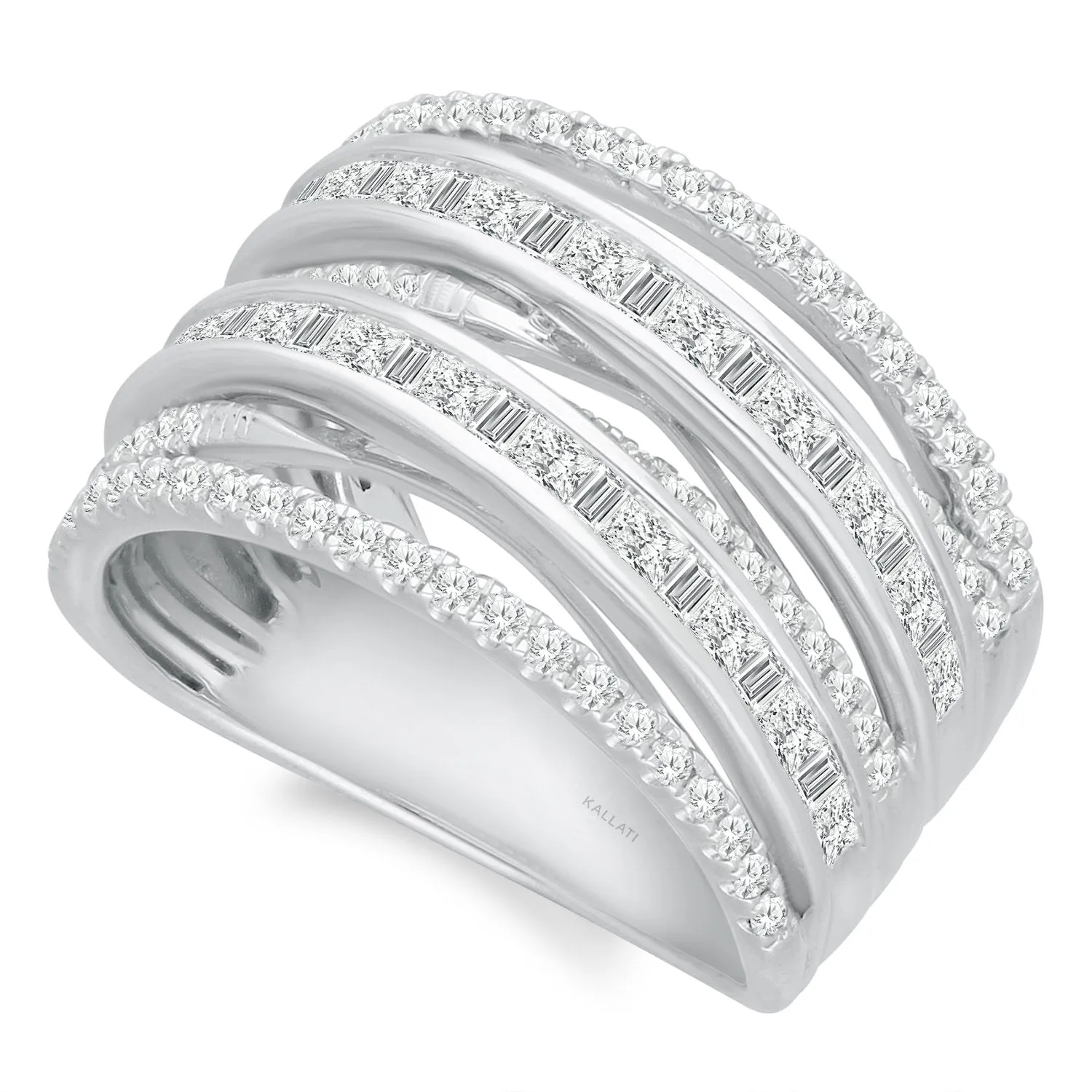 White Gold Diamond Legendary Ring