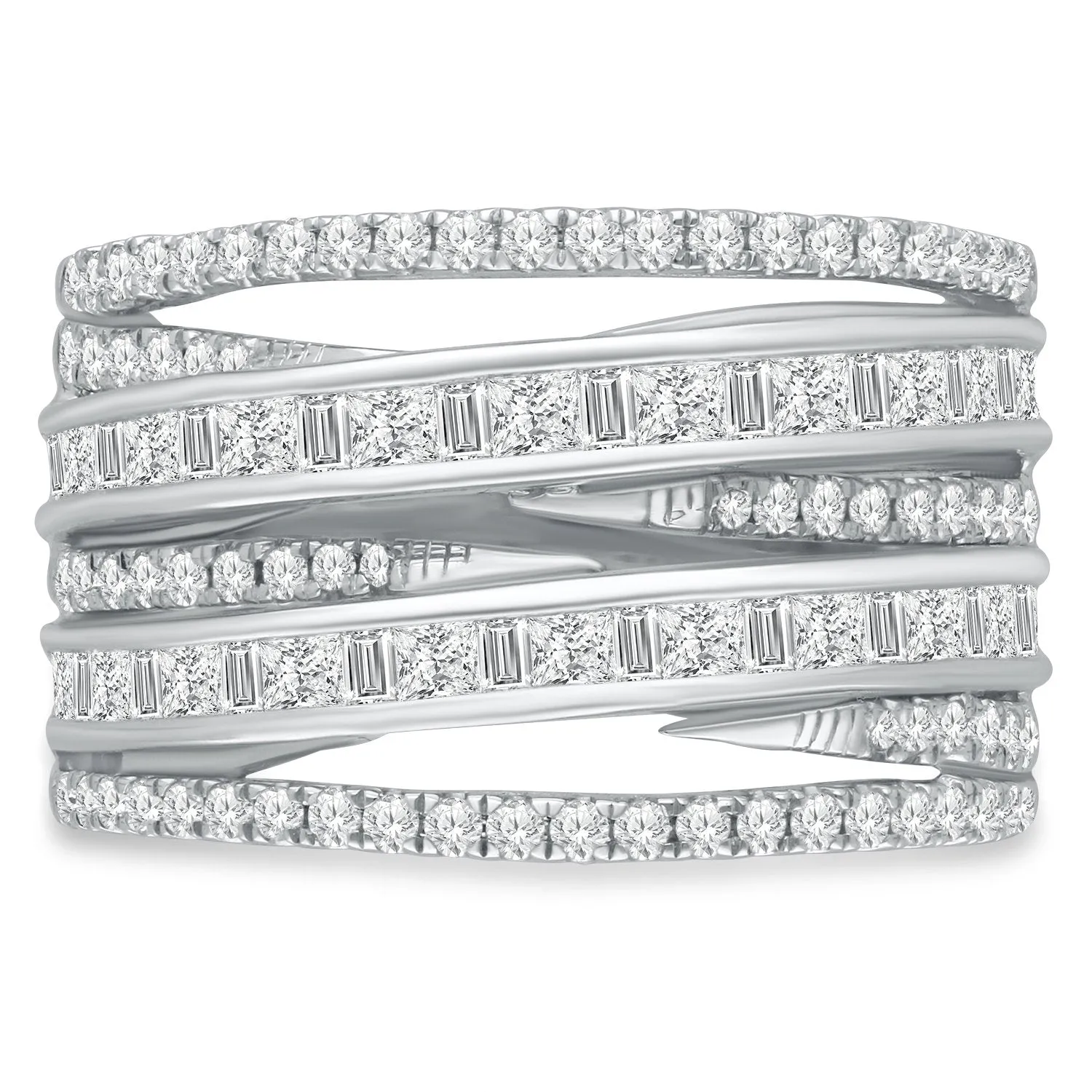 White Gold Diamond Legendary Ring