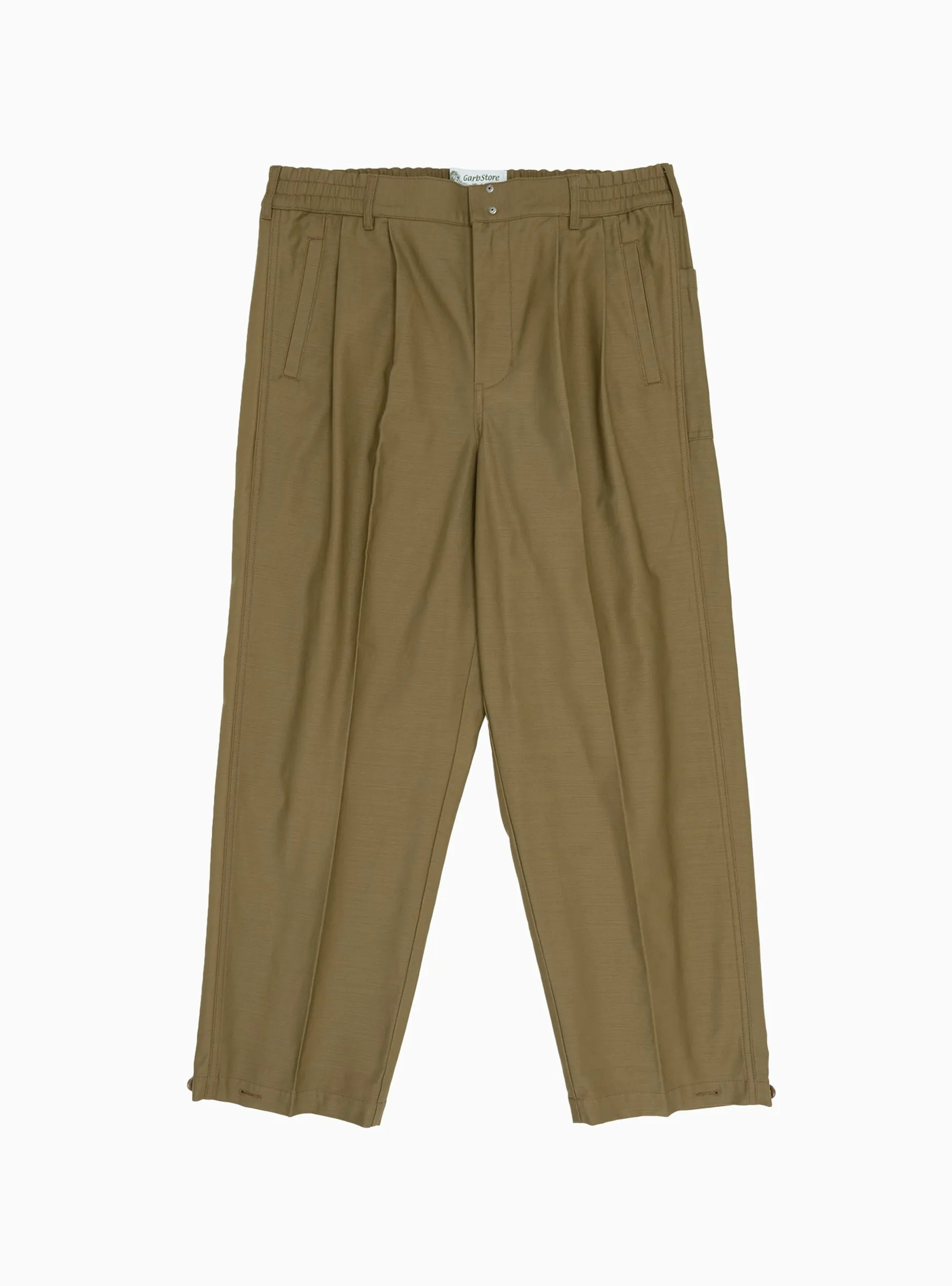 Wide Easy Pants Khaki