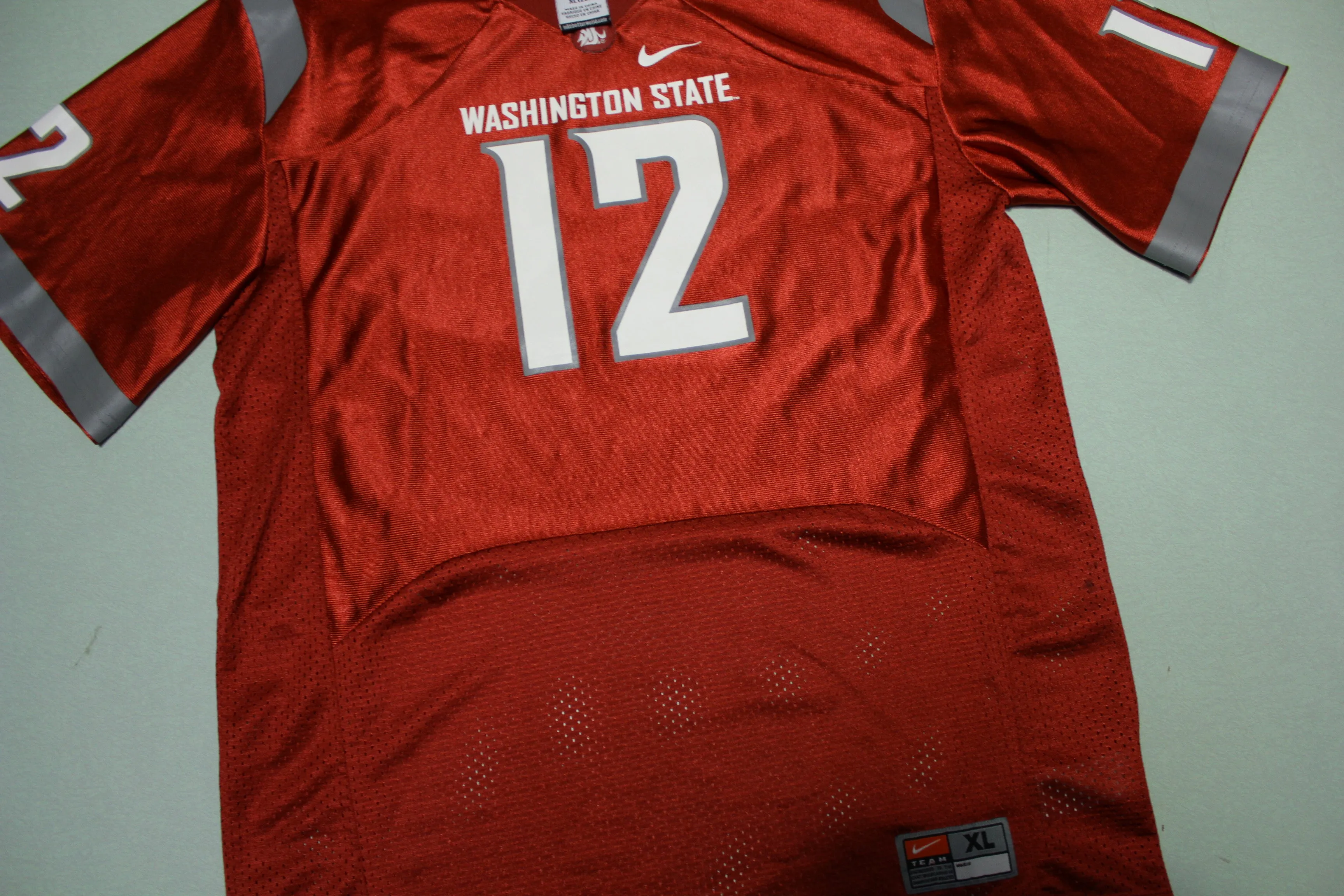 WSU Washington State Cougars #12 Fan Nike Football Team Jersey